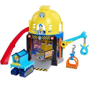 Junior Pupstruction Pup HQ 12-Piece Lights, Music, Phrases, and Sounds Playset,